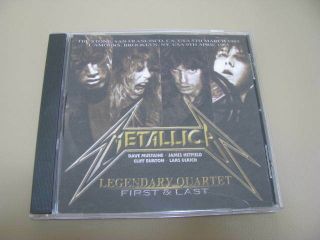 Metallica - Legendary Quartet - Live Usa 1983 Ultra Rare Special Promo 2cd