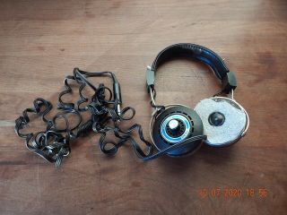 Rare Vintage Koss Hv/1lc Professional Stereo Headphones
