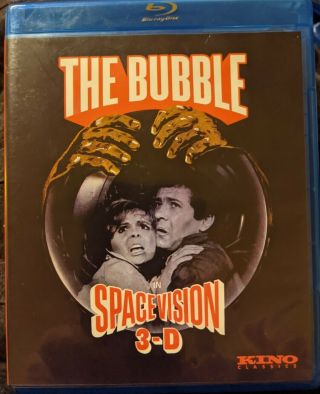 The Bubble (blu - Ray Disc,  2014, ) Extremely Rare Hard To Find Oop Kino Lorber