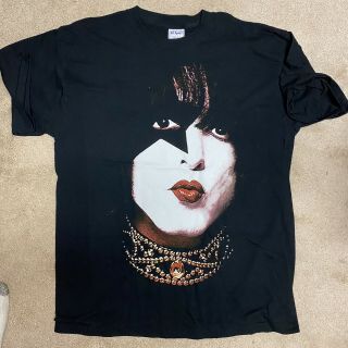 Kiss Paul Stanley Concert Tour Shirt Xl Farewell Face Double Sided Rare Tshirt