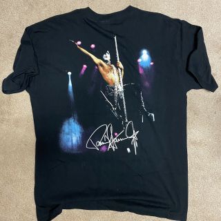 Kiss Paul Stanley Concert Tour Shirt XL Farewell Face Double Sided Rare Tshirt 3