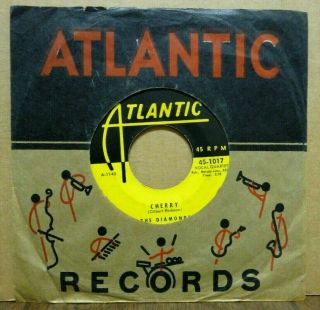 Diamonds Atlantic 1017 Cherry B/w Romance In The Dark Rare 1953 Doo Wop 7 " 45