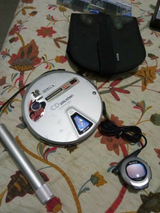 Sony D - Ej01 Cd Walkman,  Accecories Rare Please See Photos