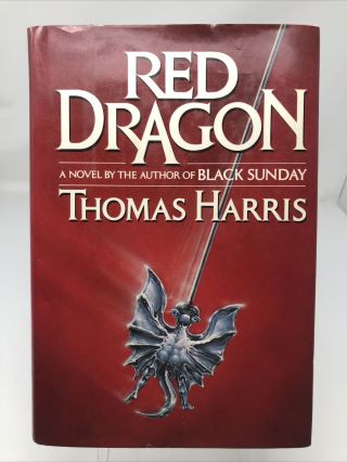 Red Dragon Thomas Harris Signed Rare 1981 First Edition Hc/dj - Hannibal Lecter