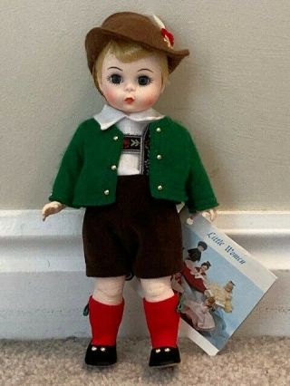 Vintage Madame Alexander 8 " Doll Austria Boy 599