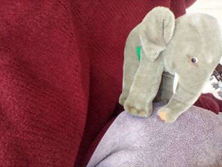 Vintage Steif Elephant Stored 40,  Years With Marke. 3