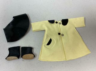 Vintage American Character Betsy Mccall April Showers Yellow Raincoat Outfit