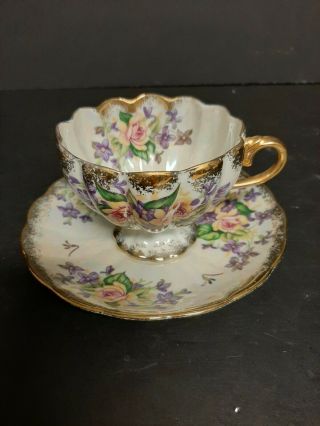 Vintage Royal Halsey L&m Teacup 1a