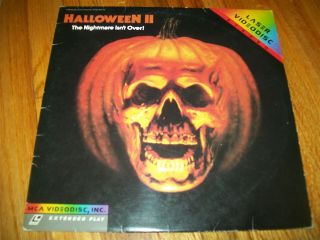 Halloween Ii Laserdisc Ld Rare Part Two 2 Jamie Lee Curtis