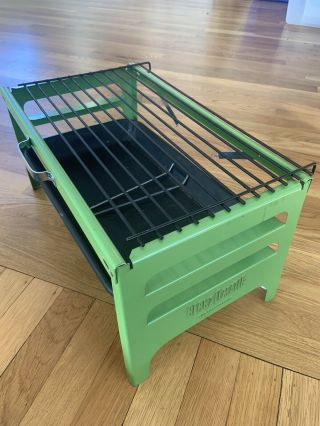 Vintage Bernzomatic Charcoal Grille Foldout Camping Grill