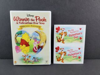 Winnie The Pooh A Valentine For You (dvd,  2010,  Special Edition) Disney Oop Rare