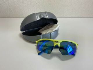 Rare - Rudy Project Noyz - Yellow Fluo Sport Sunglasses - Read