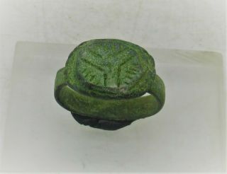 Detector Finds Unresearched Ancient Bronze Ring With Engravings