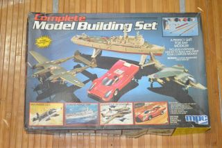 Vintage 1983 Mpc Complete Model Building Set,  Porsche 917 - 4 Kits In One Box
