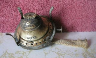 Antique Vintage Brass Victor Kerosene Lamp Burner