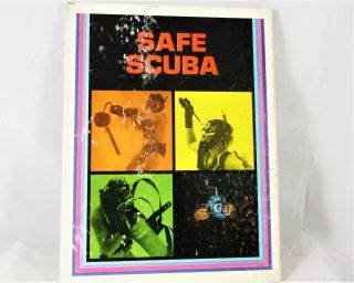Vintage Dive Book Safe Scuba 1973 Nasds National Association Skin Diving Schools