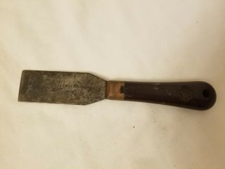 Rare Antique Lowes Brothers Company Dayton Oh Ridgely Rigid Paint Scraper Chisel