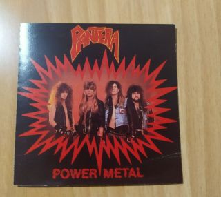 Pantera Power Metal Cd Phil Anselmo Rare Oop Judas Priest Halford