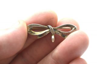 Vintage Antique Victorian Sterling Silver 925 Pin Brooch 751