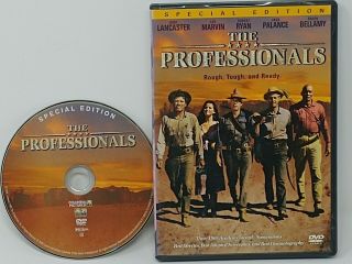 The Professionals (dvd 2005 Special Edition) Rare Burt Lancaster Lee Marvin