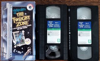Treasures Of The Twilight Zone,  2 - Vhs Box Set Special Episodes And Rare Footage