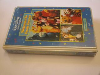 Vintage VHS Tape Disney Welcome To Pooh Corner Vol.  4 RARE Great Shape 3