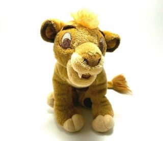 Disney The Lion King 8 " Simba Plush Stuffed Toy - 2003 Platinum Ed.  Rare