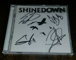 Rare The Sound Of Madness By Shinedown Signed Autographed Cd By All