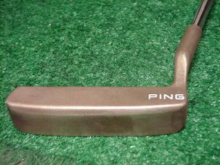 Rare Ping J Blade Copper Becu Putter 36 Inches