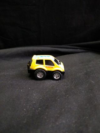 Rare Vintage Tonka TURBO TRICKSTERS Noon SURFER Yellow CAR Model 033 from 1989 2