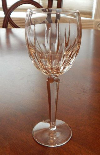 Rare Waterford Crystal Blackrock Pattern Claret Wine Glass (s) 8 1/8 " Tall