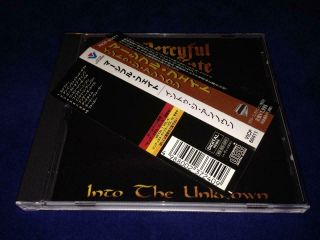 Mercyful Fate ‎– Into The Unknown Vicp - 60411 Cd Japan Mega Rare (sample/promo)