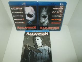 Halloween 1 2 3 4 5 6 7 8 9 & 10 Rare Horror Blu Ray Box Set (10 Disc Discs