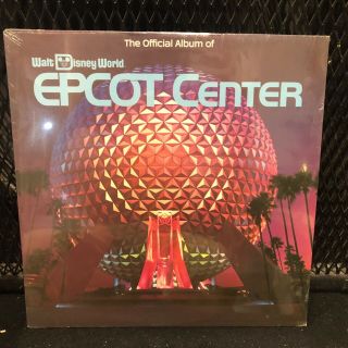 The Official Album Of Epcot Center Lp Rare Walt Disney World Vinyl Wow