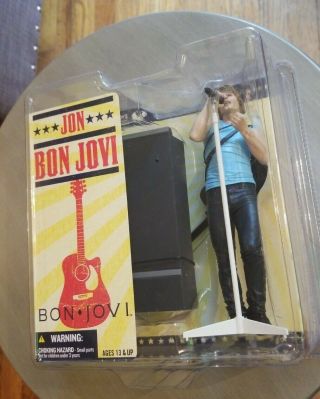 Rare John Jon Bon Jovi Todd Mcfarlane Toys Action Figure Brothers Nip