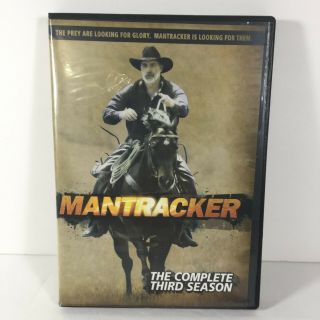 Mantracker The Complete Third Season 3 - 2 Disc Dvd Tv Show Three - Rare