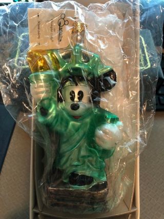 Radko Disney 97 - Dis - 94 " Minnie Liberty " 1260/2500 Still Rare