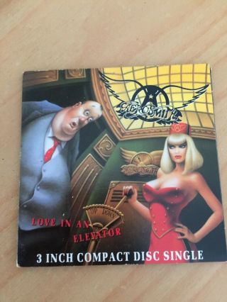 Aerosmith - Love In An Elevator - Rare 3inch Compact Disc