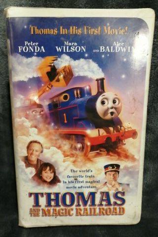 Thomas And The Magic Railroad (vhs,  2000) Rare Kids Movie / Alec Baldwin