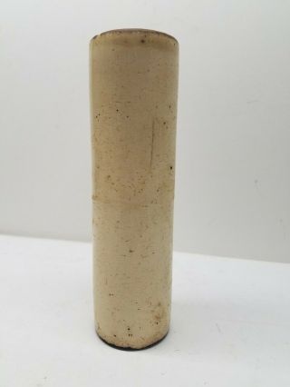 Antique Old Stoneware Pottery ROLLING PIN Ceramic Roller 9 