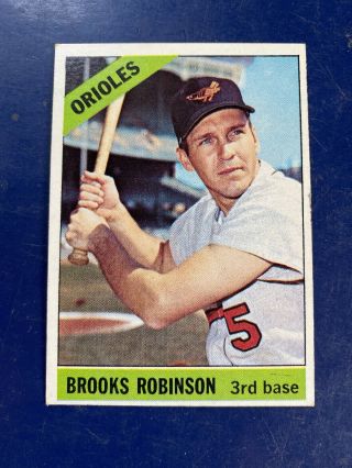 1966 Topps 390 Brooks Robinson Hof Baltimore Orioles