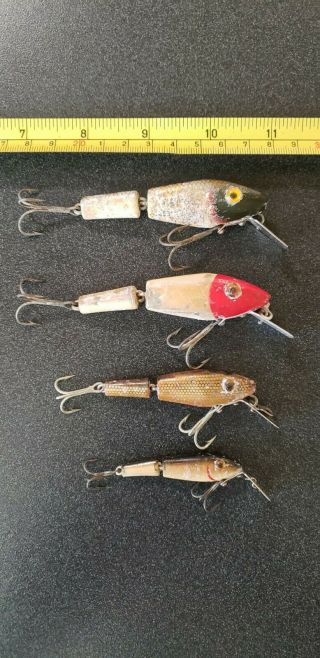 (4) Vintage L & S Fishing Lures