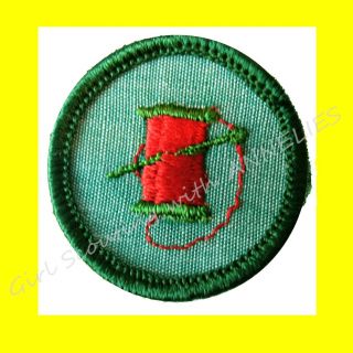 Needlecraft 1960 - 62 Only Intermediate Girl Scout Rare Badge Patch Needlewoman
