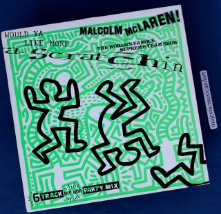 1984 Keith Haring Pop Art Cover & 12 Inch Vinyl Ex,  Nm Very Rare