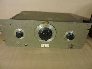 Rare 1942 Hp Hewlett - Packard & Western Electric Audio Oscillator 200 Br 200br