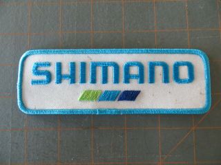 Vintage Fishing Patch - Shimano - 5 3/4 X 2 Inch