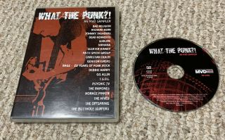 What The Punk? Dvd Rare Oop Music Sampler