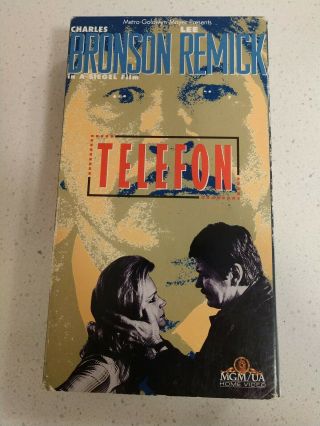 Telefon Vhs 1977 Charles Bronson,  Lee Remick - Rare -