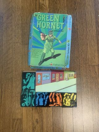 The Green Hornet 1966 Colorform Cartoon Kit Rare