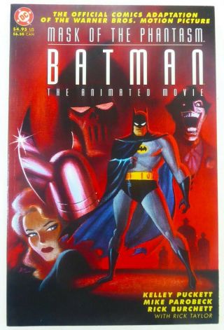 Dc Batman Mask Of The Phantasm (1993) 1 Rare Newsstand Vf/nm Ships